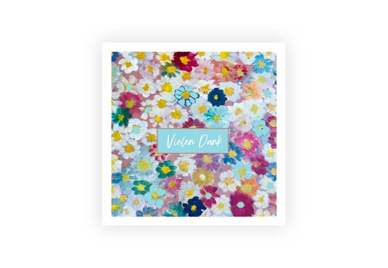 Vielen Dank | Postkarte