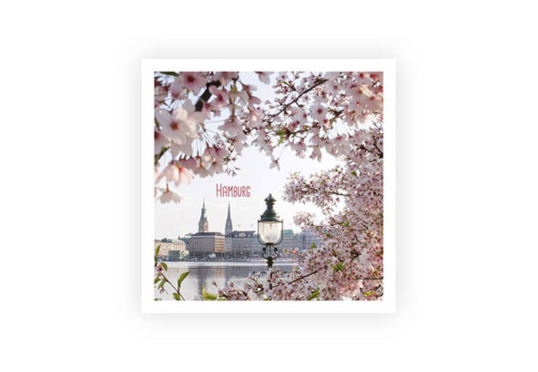 Hamburg Frühling | Postkarte