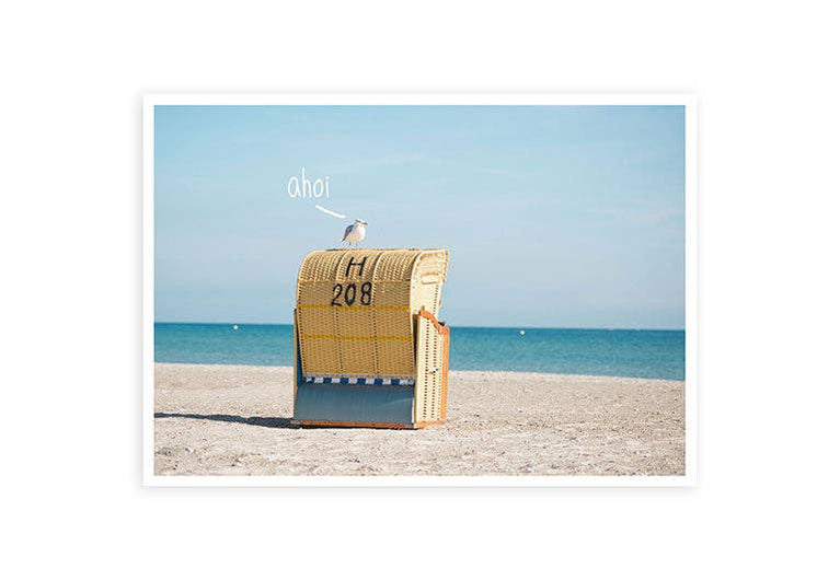 Ahoi | Postkarte | Gruß