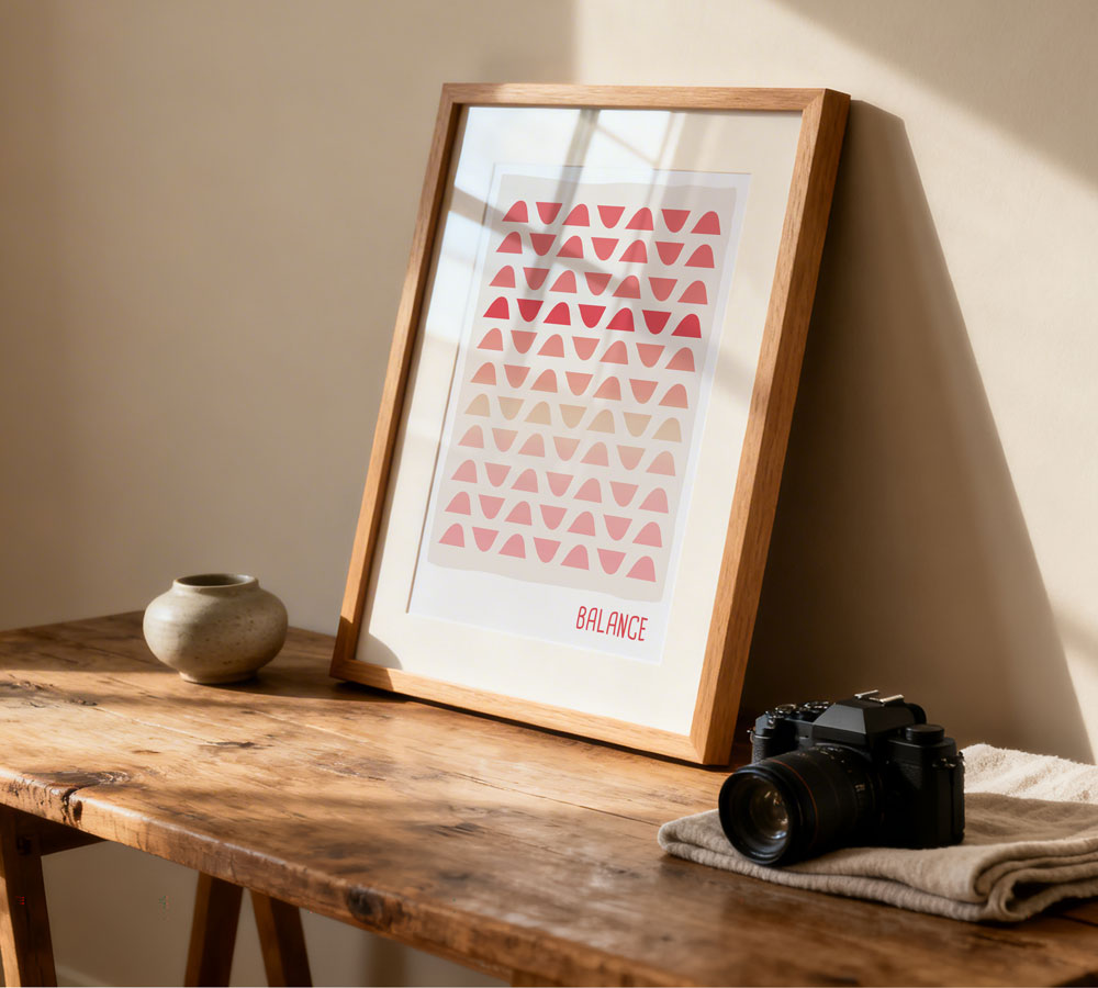BALANCE | Kunstdruck DIN A3