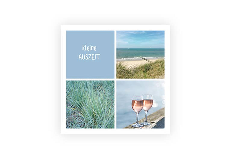 Auszeit | Postkarte | Achtsamkeit