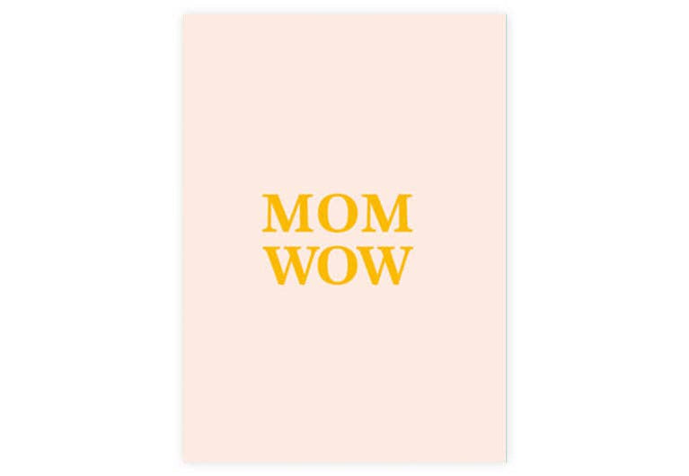 Postkarte Mow Wow | Liebe | Familie