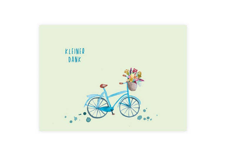 Postkarte Kleiner Dank