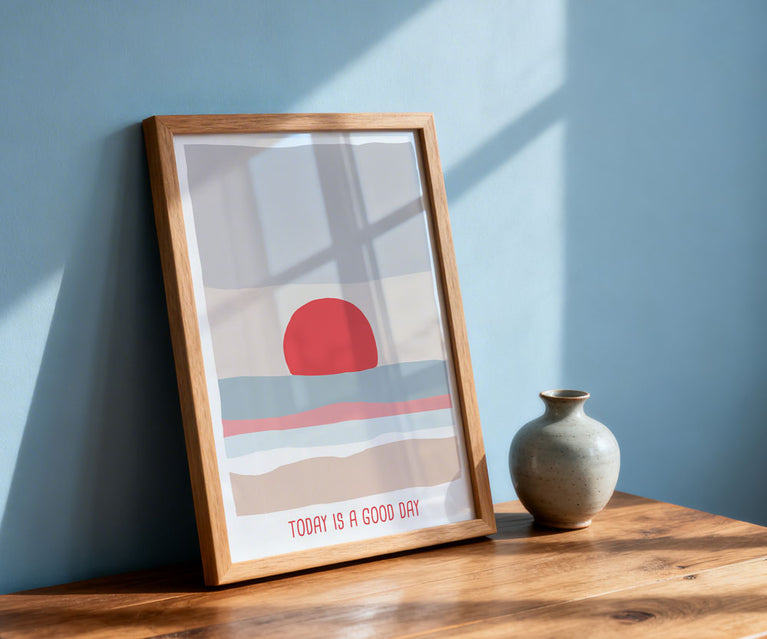 GOOD DAY | Kunstdruck DIN A3