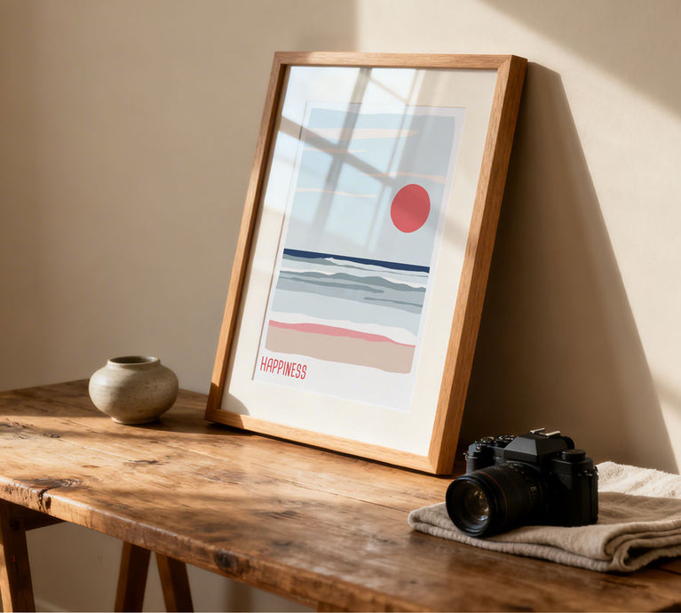 HAPPINESS | Kunstdruck DIN A3