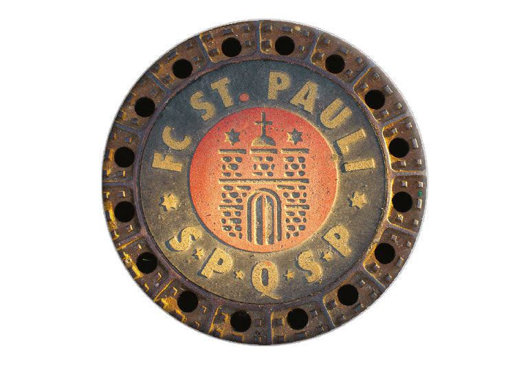 FC St. Pauli Gulli | Fotomagnet rund