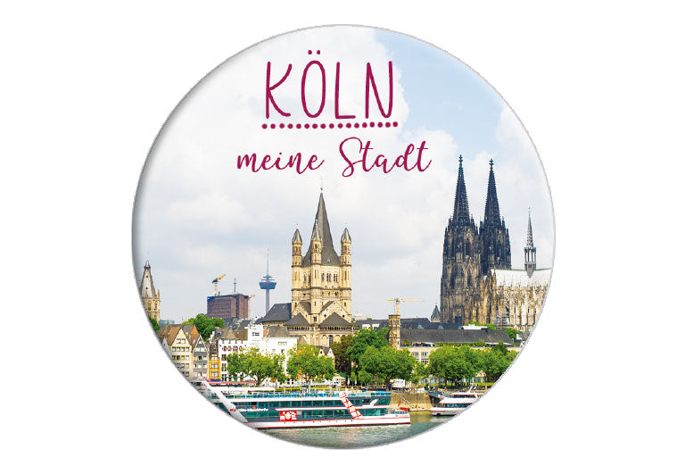 Köln meine Stadt | Fotomagnet rund