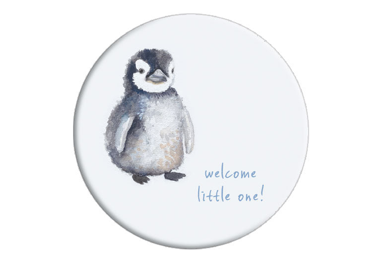 Baby Pinguin | Magnet rund