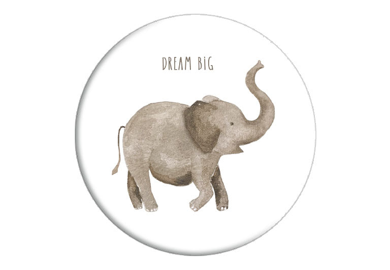 Elefant | Magnet rund