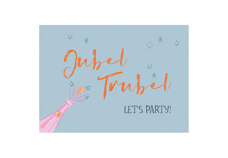 Jubel Trubel | Postkarte | Geburtstag