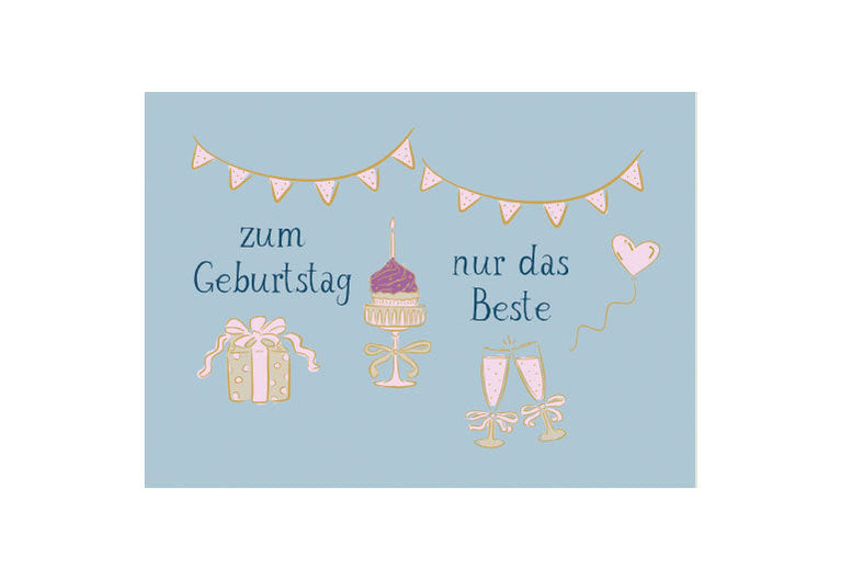 Zum Geburtstag | Postkarte |