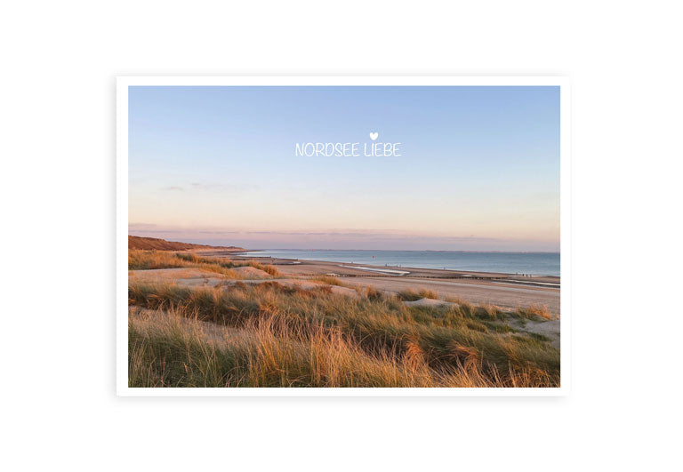 Nordsee Liebe | Postkarte