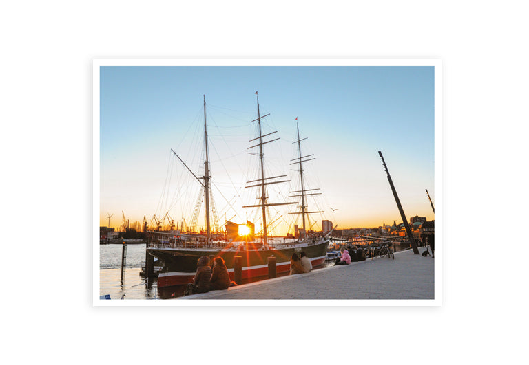 Hamburg Rickmer Rickmers | Postkarte