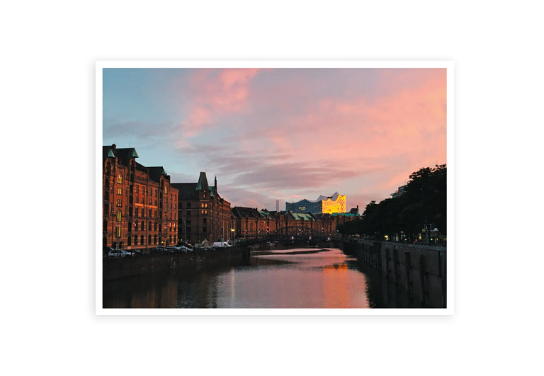 Hamburg Elphi Speicherstadt | Postkarte
