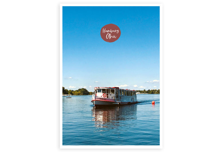 Hamburg Ahoi Schiff | Postkarte