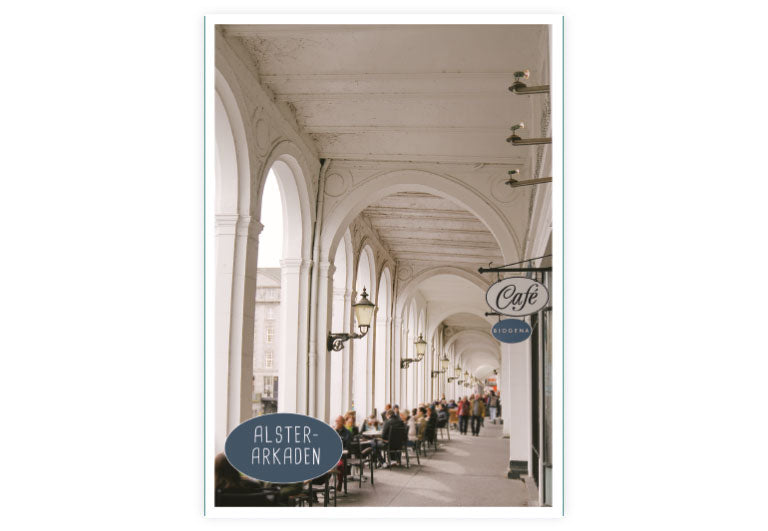 Hamburg Alsterarkaden | Postkarte