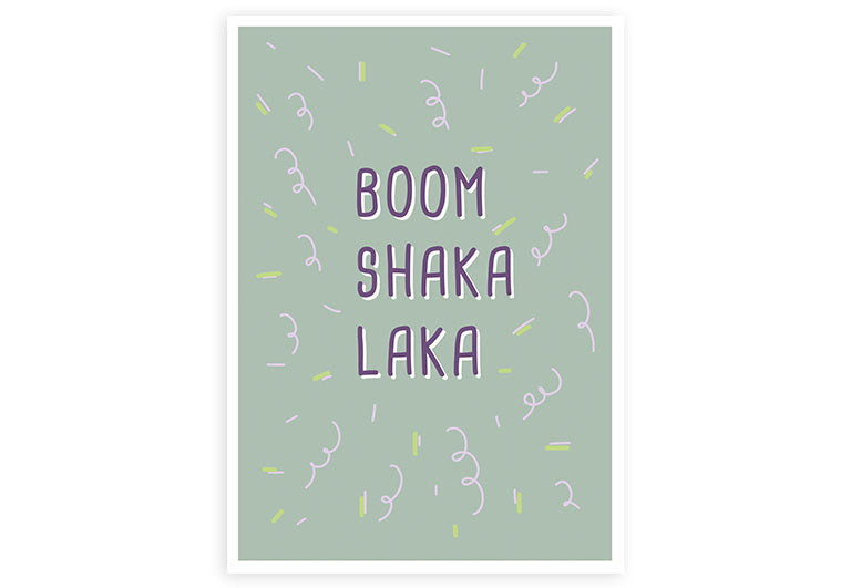 Boomchakalaka | Postkarte