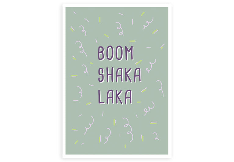 Boomchakalaka | Postkarte