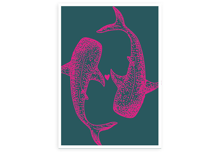 Whales | Postkarte