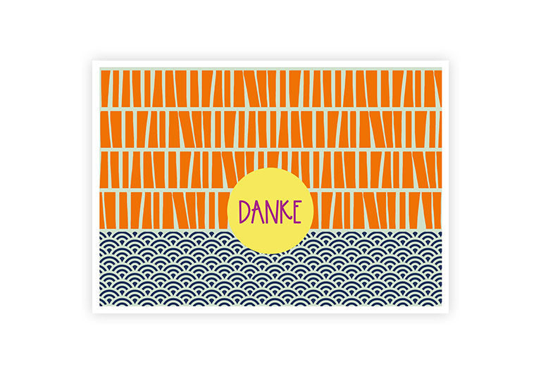 Danke | Postkarte | Geburtstag | Gruß