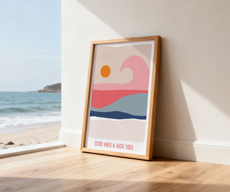 HIGHT TIDES | Kunstdruck DIN A3