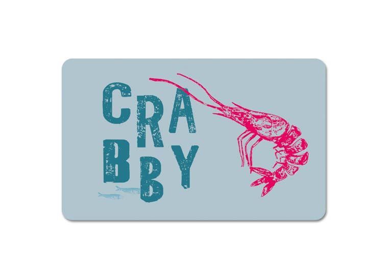 CRABBY Crab Frühstücksbrettchen