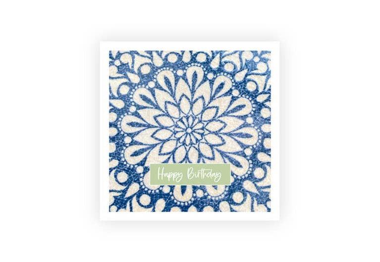 Birthday Ornament | Postkarte | Geburtstag