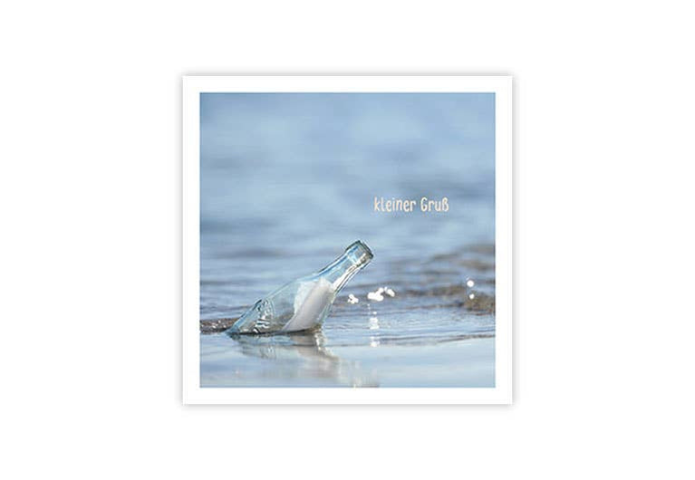 Kleiner Gruß | Postkarte