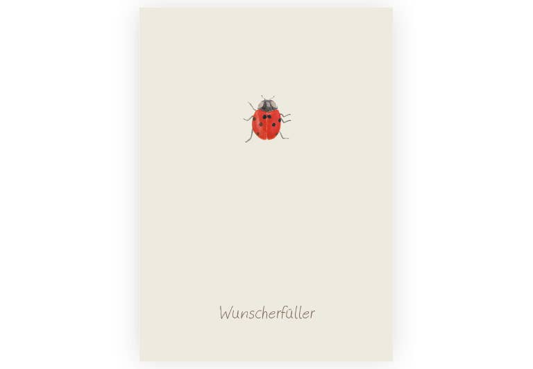 Postkarte Wunscherfüller | Wünsche