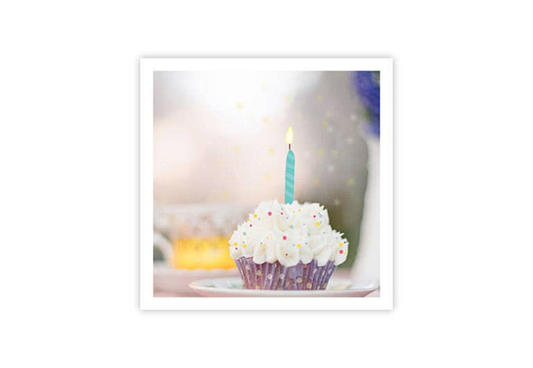 Cupcake | Geburtstag | Postkarte