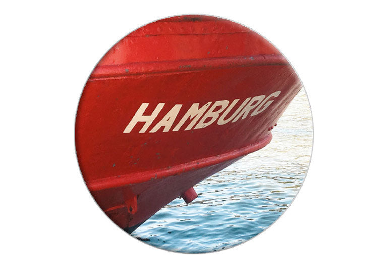 HH Schiffsbug | Fotomagnet rund