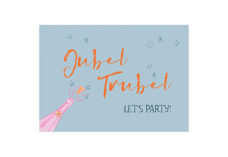 Jubel Trubel | Postkarte | Geburtstag