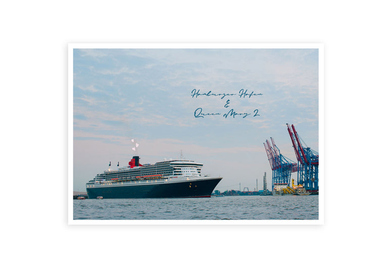 Hamburg Queen Mary II | Postkarte