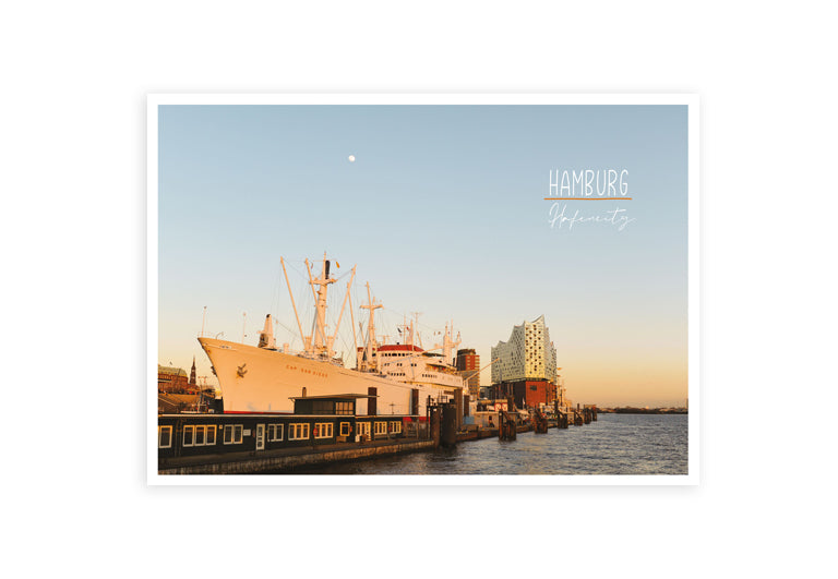Hamburg Hafencity Cap San Diego | Postkarte