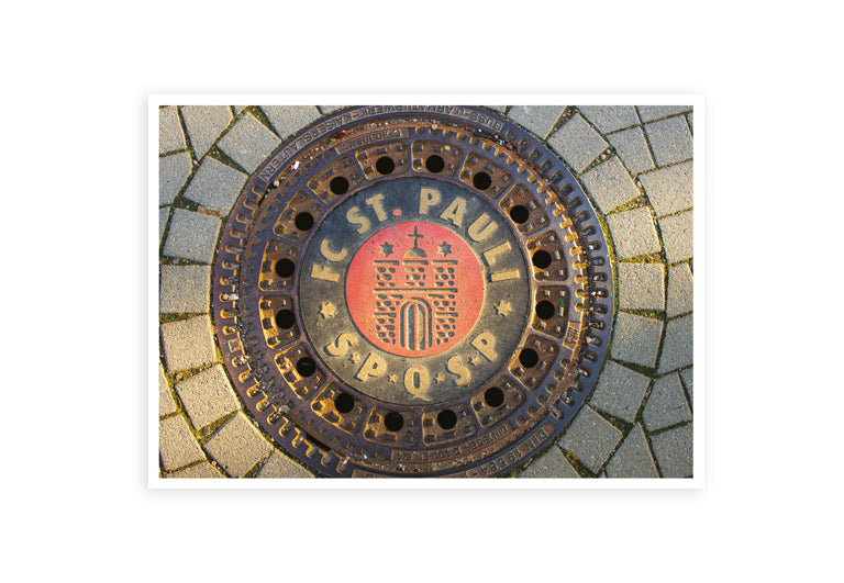 FC St. Pauli Gullideckel | Postkarte | Hamburg