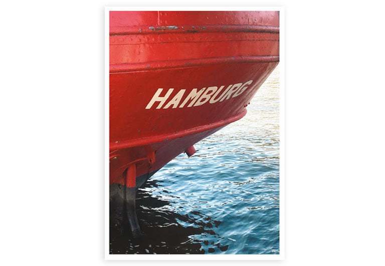 Hamburg Schiffsbug | Postkarte