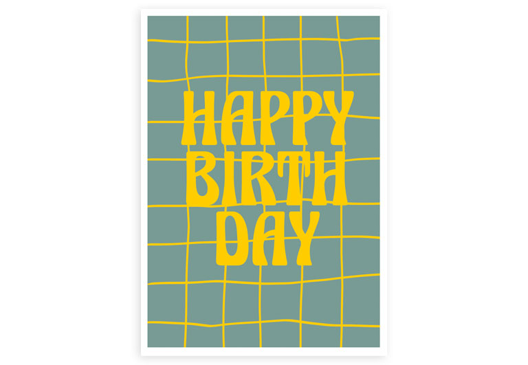 Happy_Birthday | Postkarte | Geburtstag