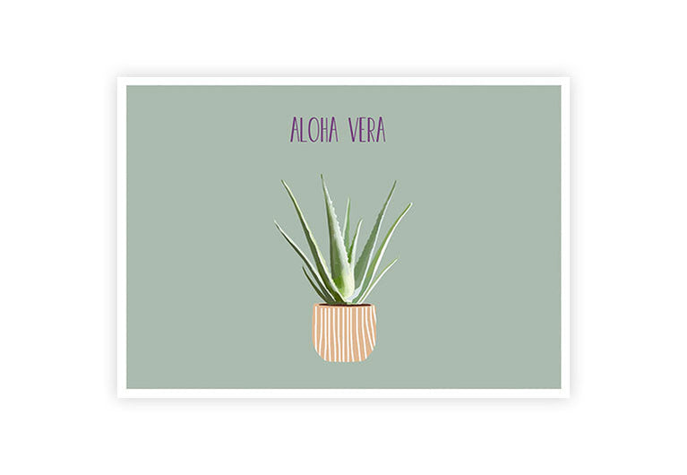 Aloha Vera | Postkarte | Geburtstag | Gruß