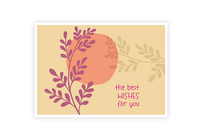 Best Wishes | Postkarte | Geburtstag