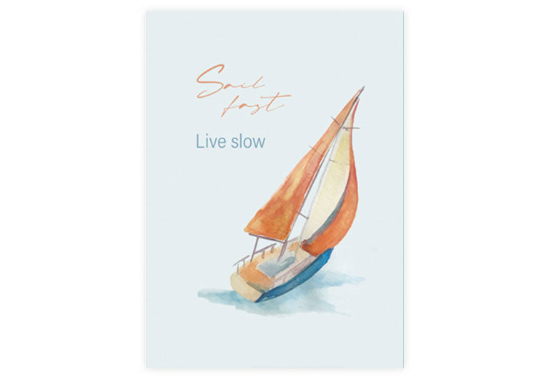 Segelboot live slow